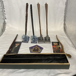 7 HARRY POTTER MYSTERY WANDS PATRONUS PROFESSOR SERIES WIZARDING WORLD